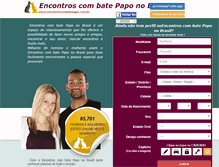 Tablet Screenshot of encontroscombatepapo.com.br